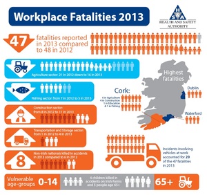 Workplace Fatalities Infographic 2013